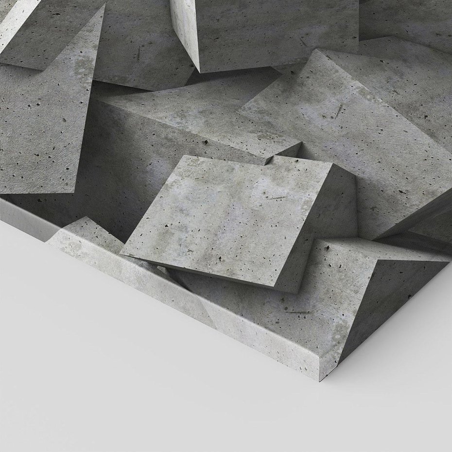 Obraz na płótnie 70x50 - Abstrakcja w Trzech Wymiarach - 3D, abstrakcja