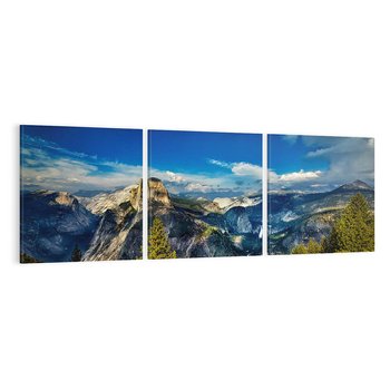 Obraz na płótnie 120x40 - Zaklęty las oaza spokoju - góry, las