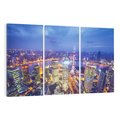 Obraz na płótnie 120x80 - Shanghai: Mocnowieżowce Azji - Shanghai, Chiny