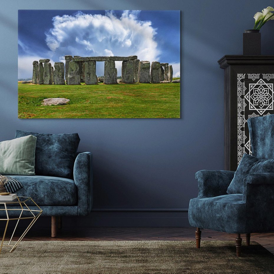 Obraz na płótnie 100x70 - Stonehenge - Tajemnica Pradawnych Czasów - Stonehenge, UK