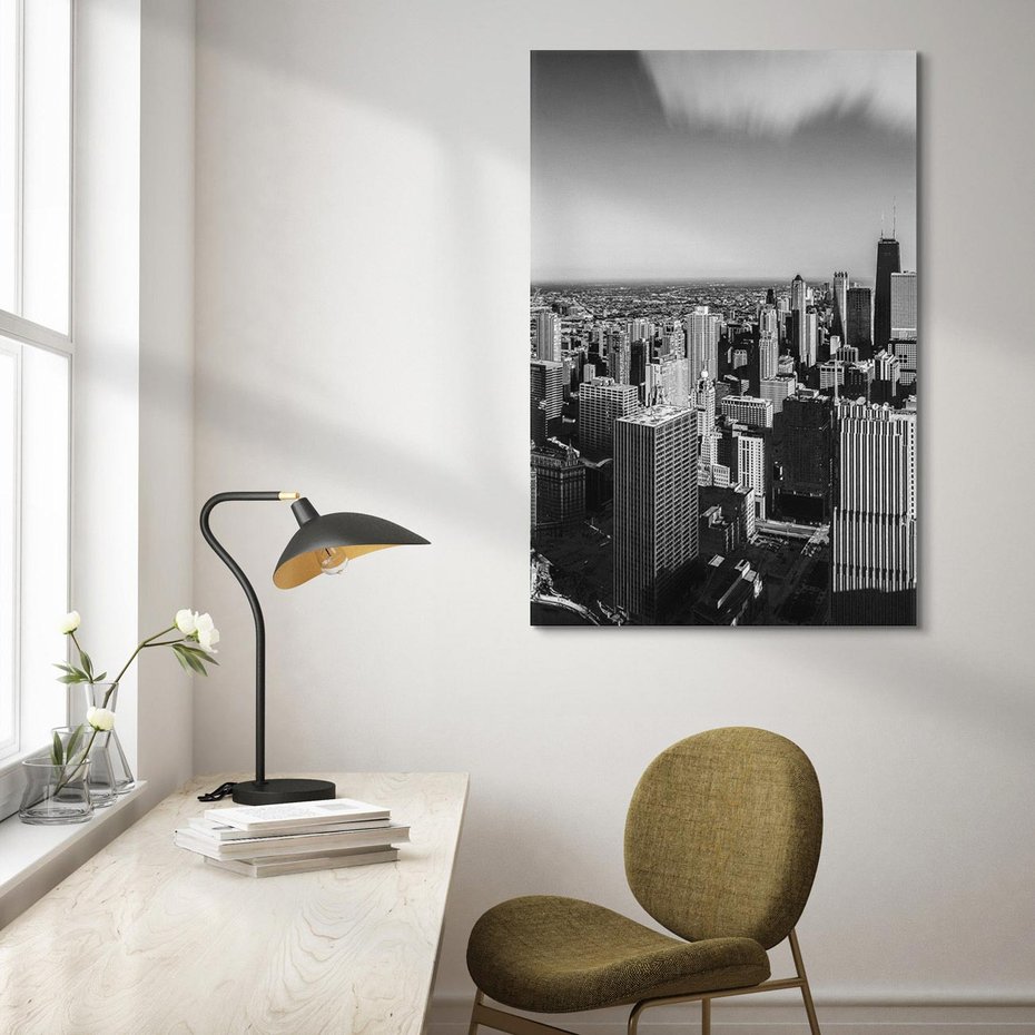 Obraz na płótnie 50x70 - Panorama miejska - miasto, panorama