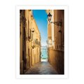 Plakat bez ramy 30x40 - Perspektywa magicznej uliczki - uliczka, perspektywa
