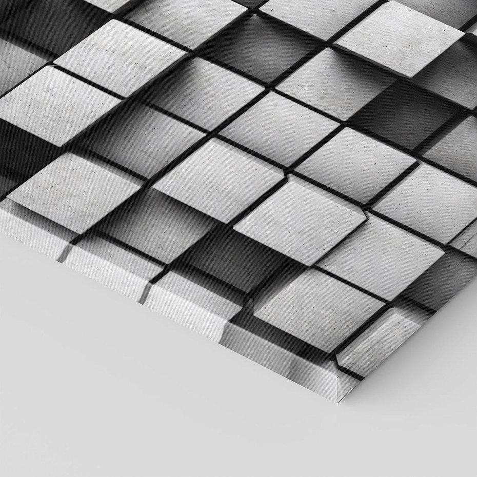 Obraz na płótnie 70x70 - Abstrakcyjne 3D kwadraty - 3D, abstrakcja