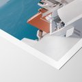Plakat bez ramy 30x40 - Magiczna Wyspa na Twojej Ścianie - Santorini, wyspa