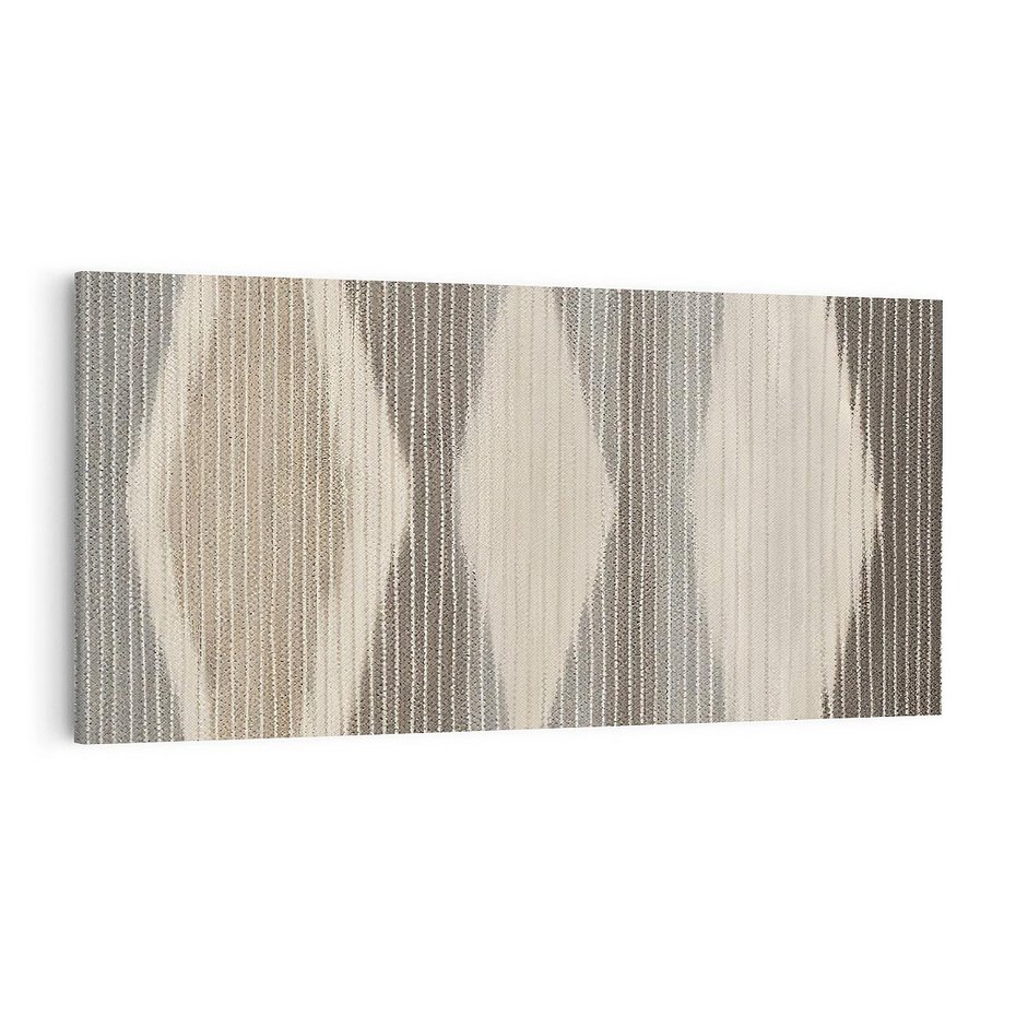 Obraz na płótnie 100x50 - Melancholijny spacer barw - symetryczne, geometryczne