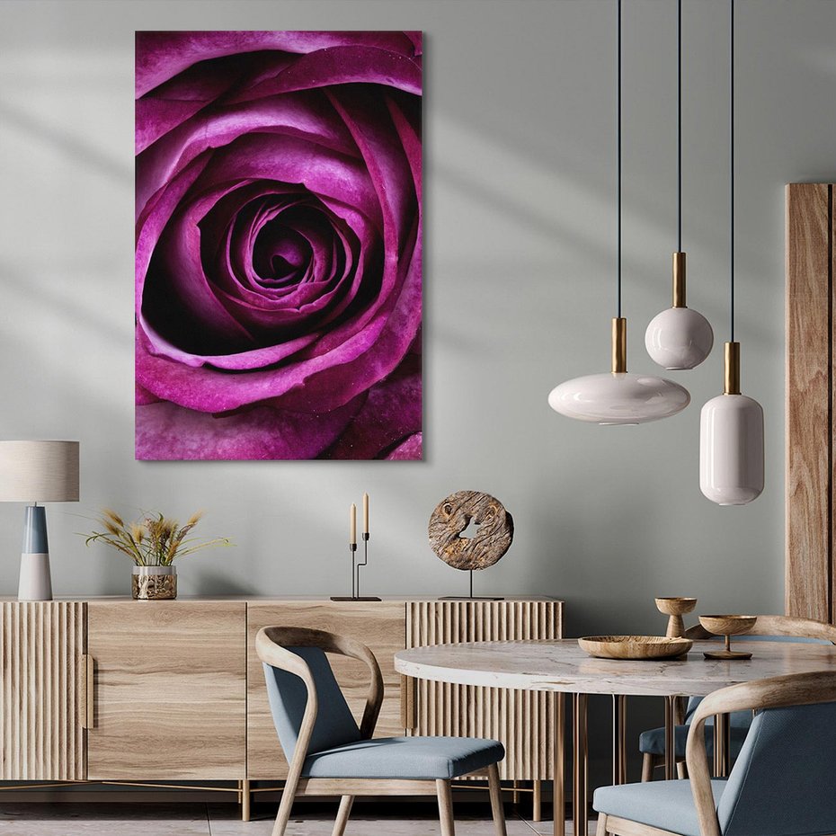 Obraz na płótnie 80x120 - piękno w delikatności - róża, kwiat