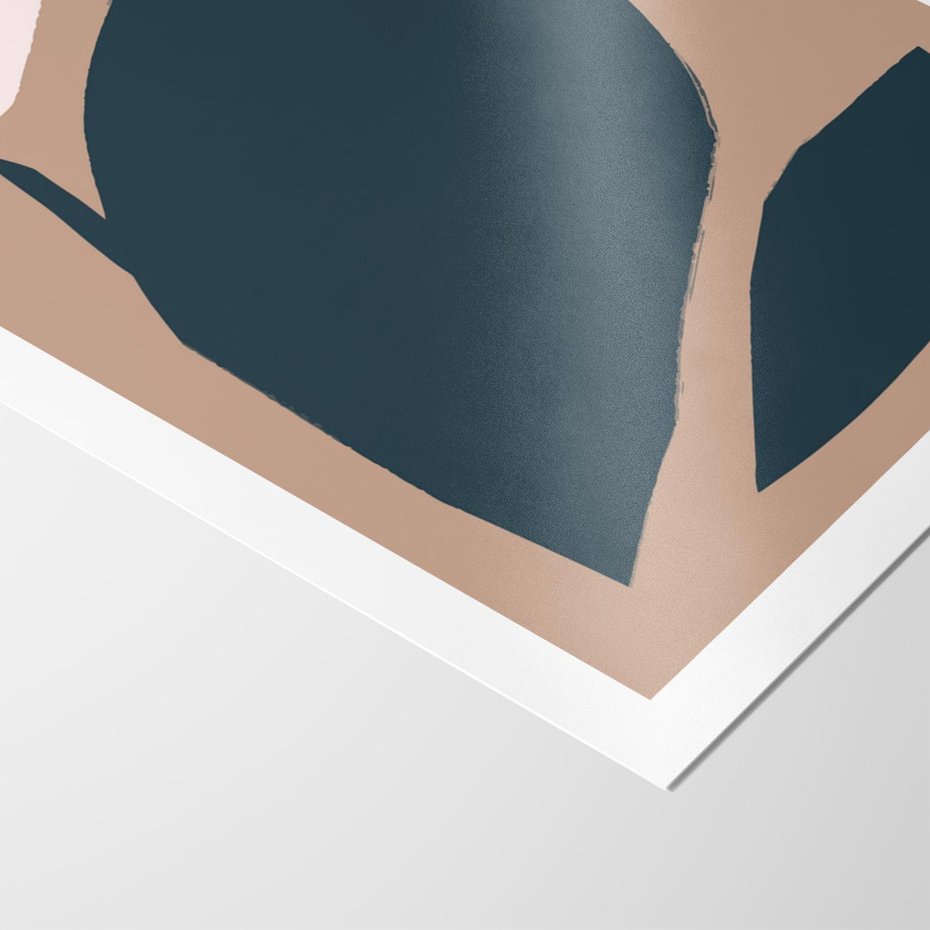 Plakat bez ramy 40x50 - Rozkwitająca Wolność Boho - abstrakcyjny obraz, plakat