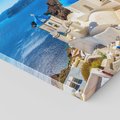 Obraz na płótnie 80x80 - Urokliwy widok na Santorini - Santorini, widok