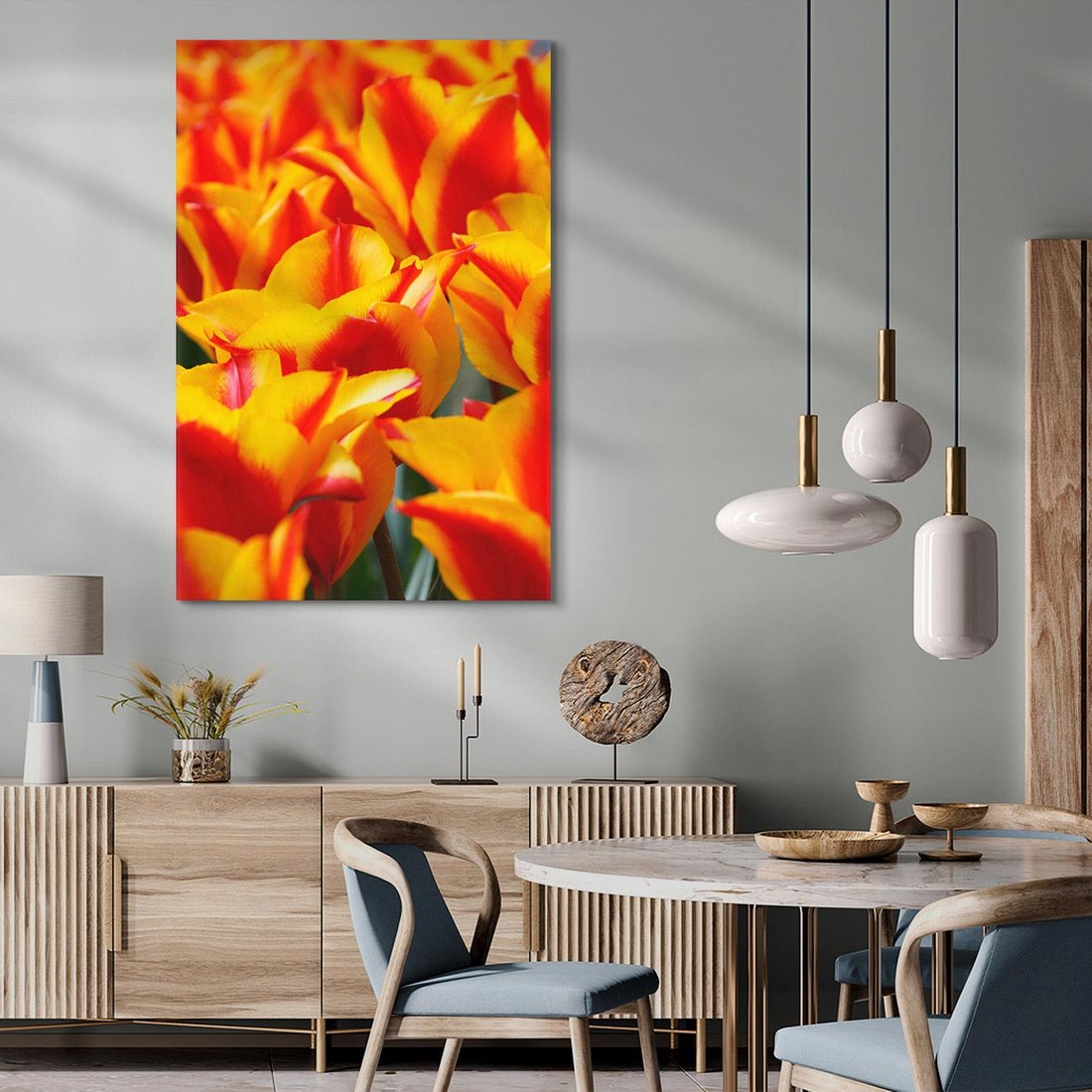 Obraz na płótnie 50x70 - Kwiatowa natura - kwiat, kwiaty