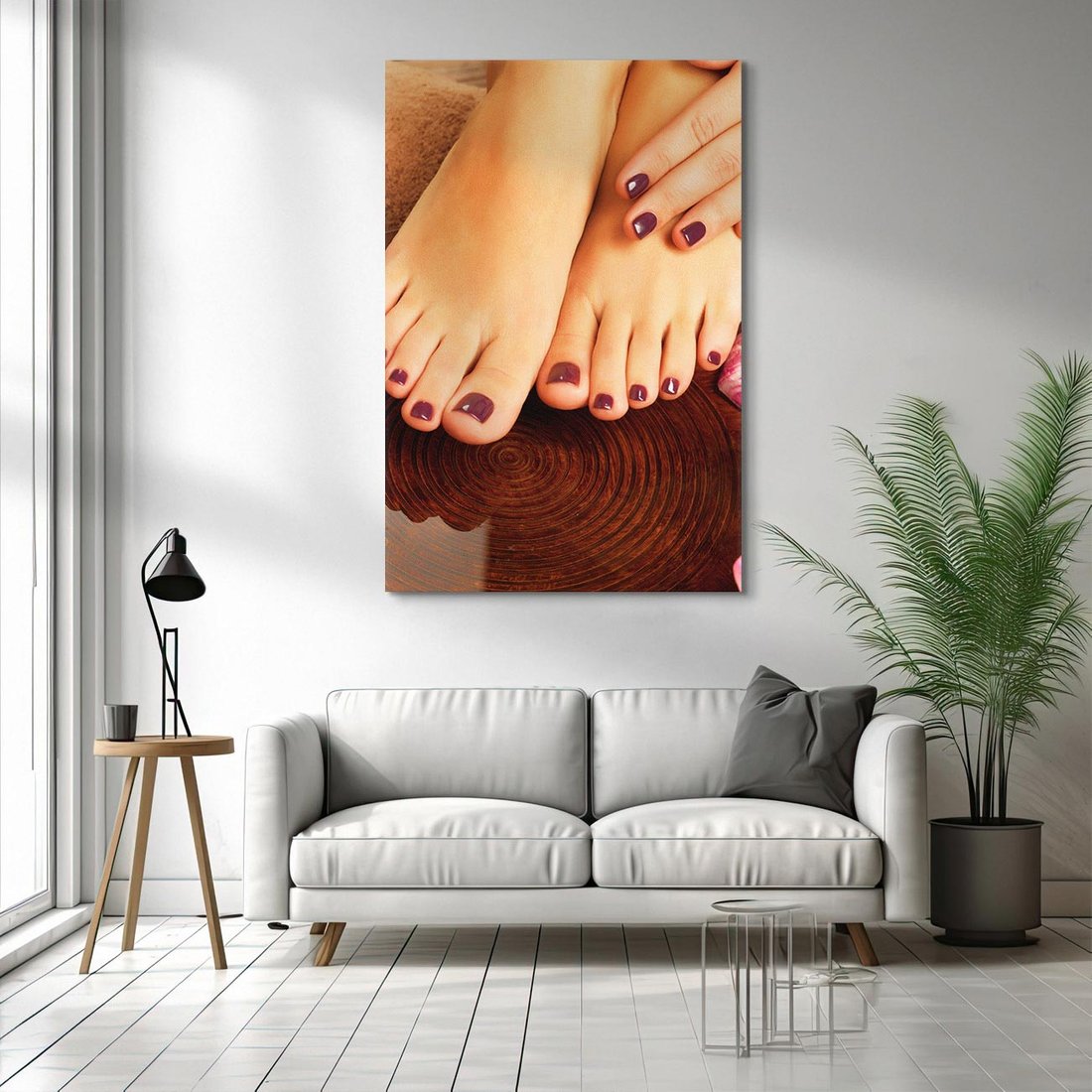 Obraz na płótnie 70x100 - Manicure i Pedicure - manicure, pedicure