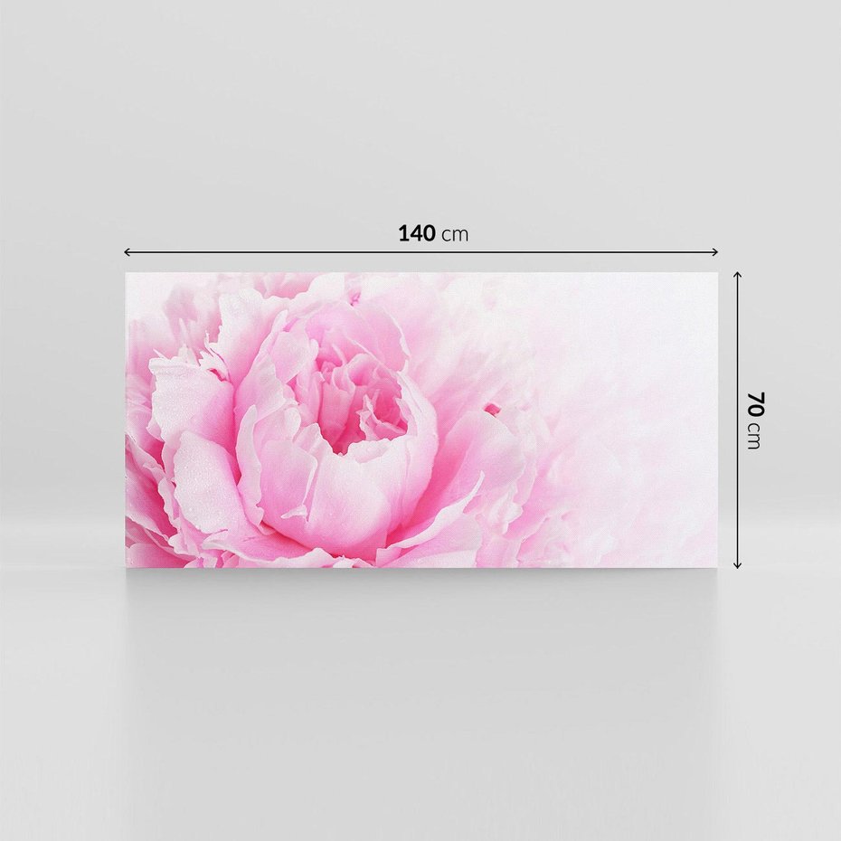 Obraz na płótnie 140x70 - Kwiatowa harmonia - kwiaty