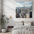 Obraz na płótnie 40x40 - Duch Nowego Jorku - Manhattan, Nowy Jork