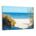 Obraz na płótnie 70x50 - Spokój nad brzegiem morza - plaża, morze