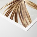 Plakat bez ramy 21x30 - Egzotyczny Blask - złote, liście