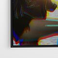 Obraz w ramie 50x70 - Taniec tęsknot - zdjęcie w stylu retro, dodane kolorowe akcenty - rama czarna
