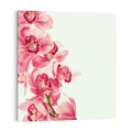 Obraz na płótnie 80x80 - Orchidea - delikatne kwiaty - orchidea, kwiaty