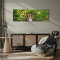 Obraz na płótnie 150x50 - Tajemniczy most w tajskim lesie - Tajlandia, most