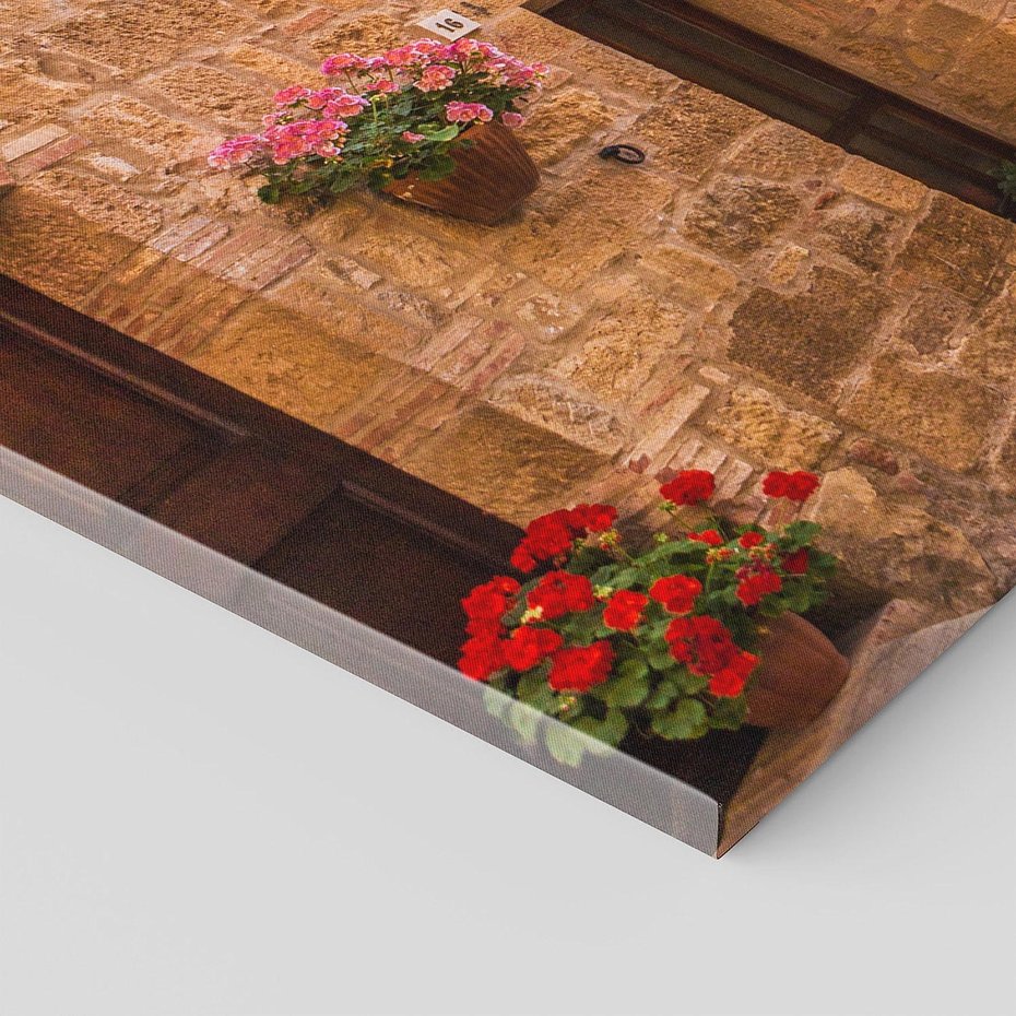 Obraz na płótnie 150x50 - Malownicze zakątki miasta - uliczka, miasto