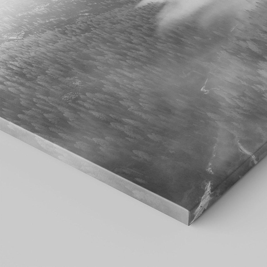 Obraz na płótnie 120x80 - Szare Góry - zamglony krajobraz, las