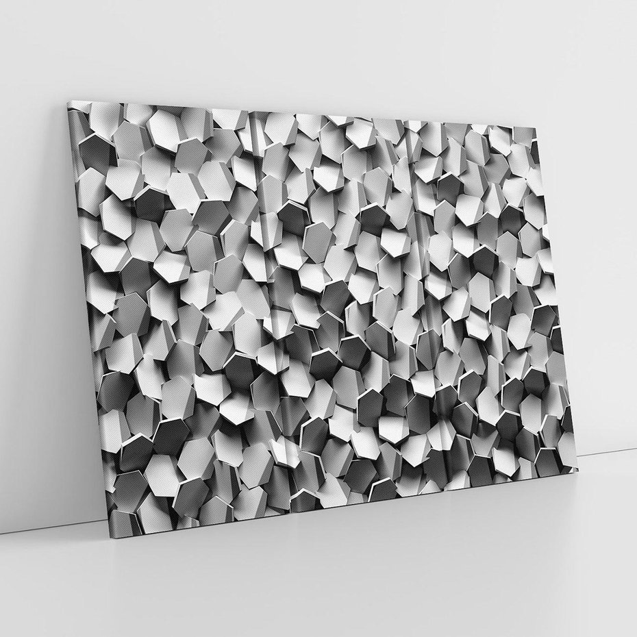 Obraz na płótnie 120x80 - Odkryj głębię sztuki - graficzne, 3D