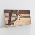 Obraz na płótnie 120x60 - Deskorolkowa Ekstaza Sportu - deskorolka, skateboard