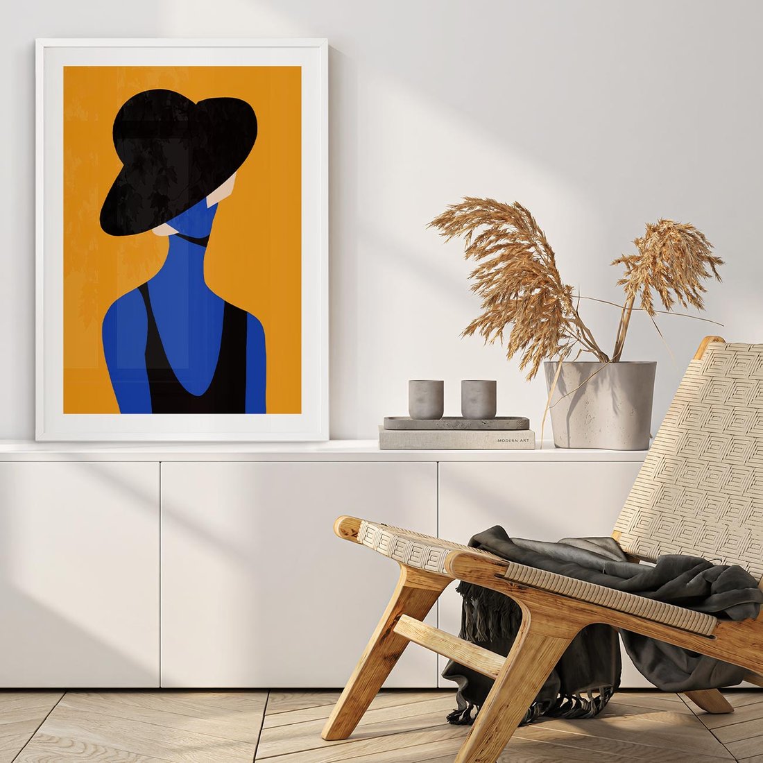 Plakat bez ramy 40x50 - Zaklęte Zniknięcie - sztuka nowoczesna, plakat