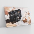 Obraz na płótnie 70x50 - Fotograficzna Przygoda Retro - aparat, retro