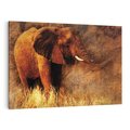 Obraz na płótnie 70x50 - Sztuka abstrakcyjna: Słoń - słoń, sztuka