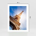 Plakat bez ramy 30x40 - Eiffla - ikona Paryża - Eiffla, Paryż