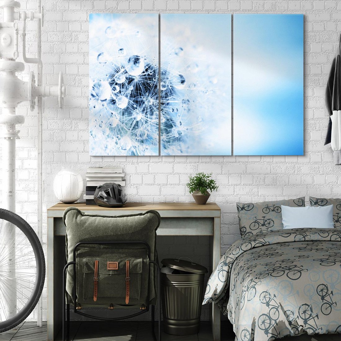 Obraz na płótnie 120x80 - Kwiatowa abstrakcja - abstrakcja, kwiat