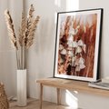 Plakat bez ramy 30x40 - Boho Styl z Suchymi Trawami - suche trawy, bogo styl