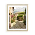 Plakat w ramie 40x50 - Włoskie Uliczki - włoska, uliczka - rama drewno