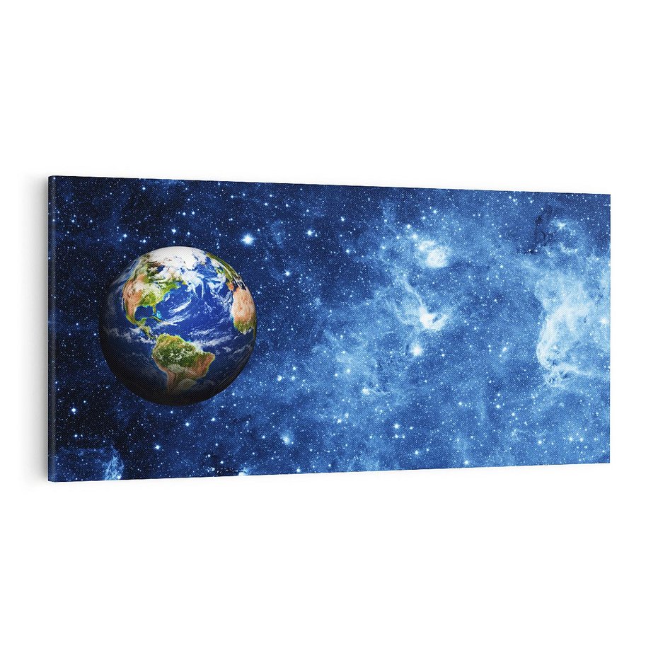 Obraz na płótnie 100x50 - Kosmiczne podróże na Ziemię - kosmos, ziemia