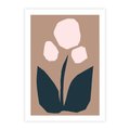 Plakat bez ramy 21x30 - Refleksje Boho Przyrody - abstrakcyjny obraz, plakat