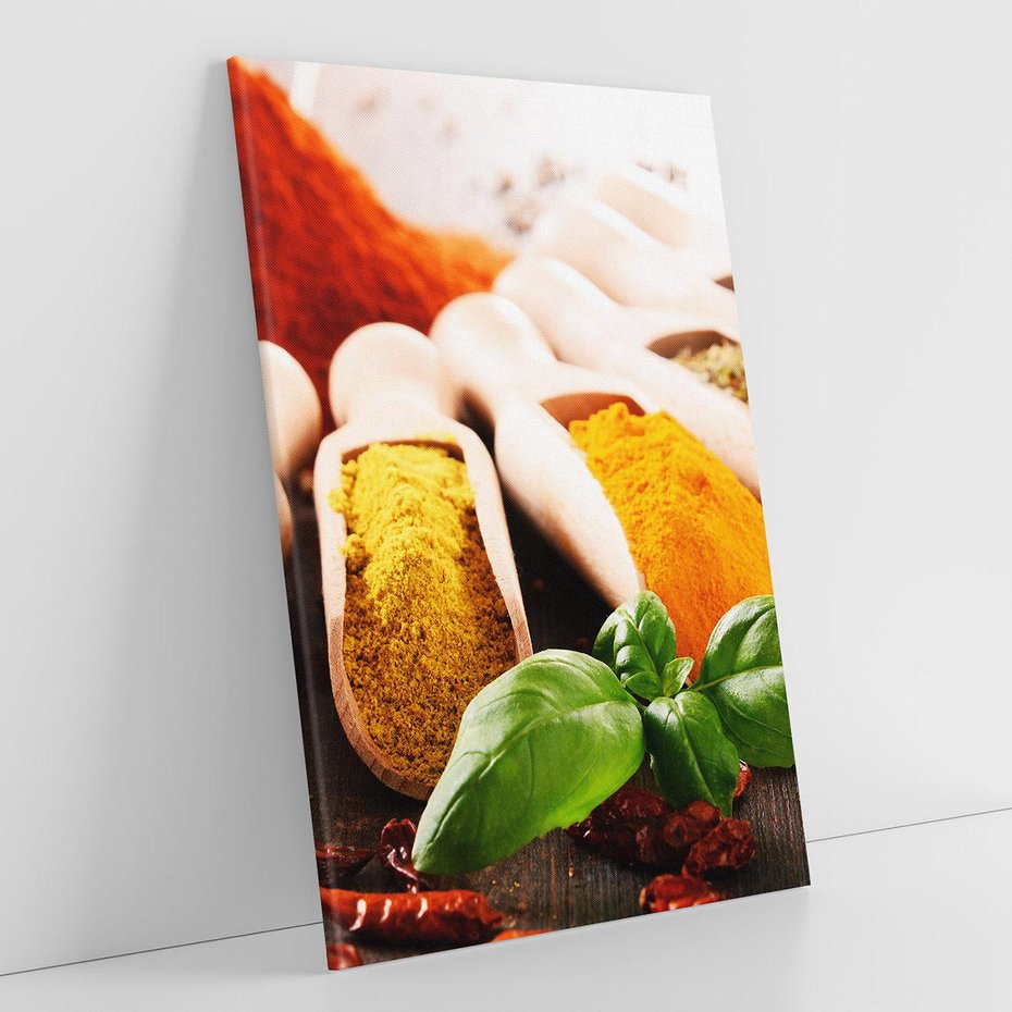 Obraz na płótnie 70x100 - Magia Smaku - przyprawy, azja