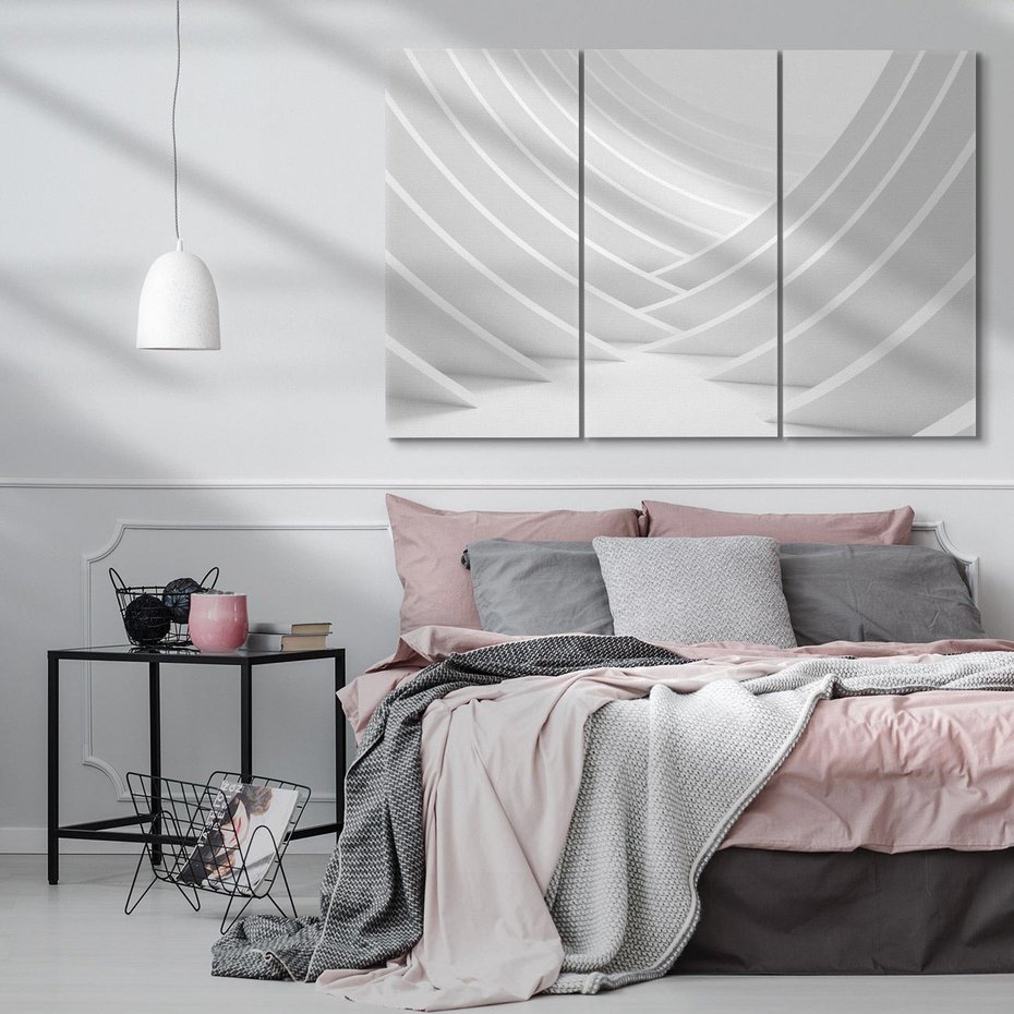 Obraz na płótnie 120x80 - Nowoczesna Ekspresja - abstrakcja, 3D