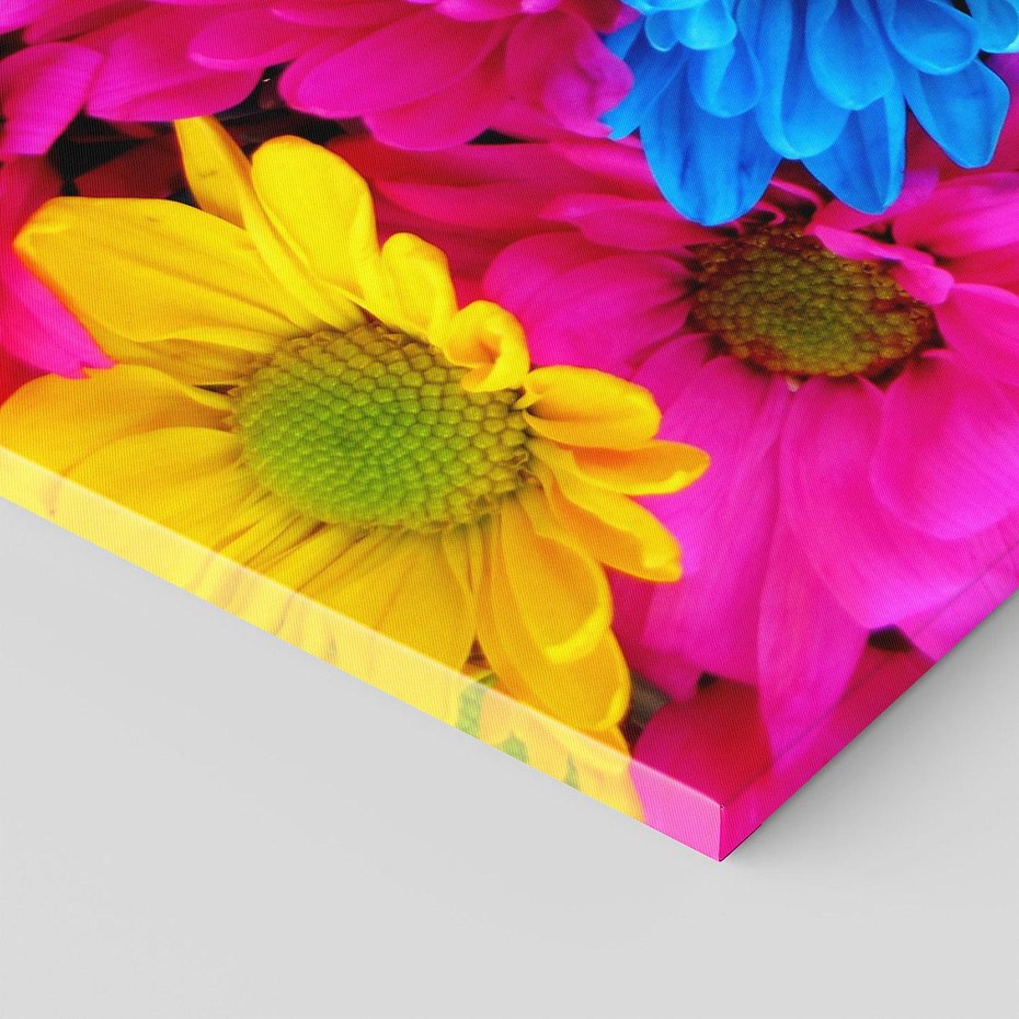 Obraz na płótnie 90x30 - Kwiatowy Świat - kwiat, kwiaty