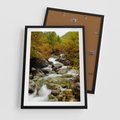 Plakat w ramie 50x70 - Śpiew Strumienia - strumień, górski - rama czarna