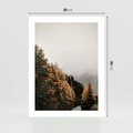 Plakat bez ramy 30x40 - Kolorowa Jesień w Górskim Lesie - las, jesień