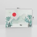 Obraz na płótnie 120x80 - Zaklęte Wzgórza - krajobraz, japonia