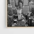 Obraz w ramie 50x50 - Majestatyczne Wysokości - Nowy Jork, wieżowce - rama drewno