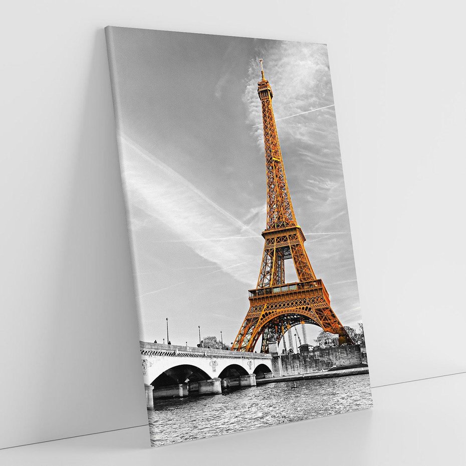 Obraz na płótnie 70x100 - Echa Wieży Eiffla - wieża, Eiffla