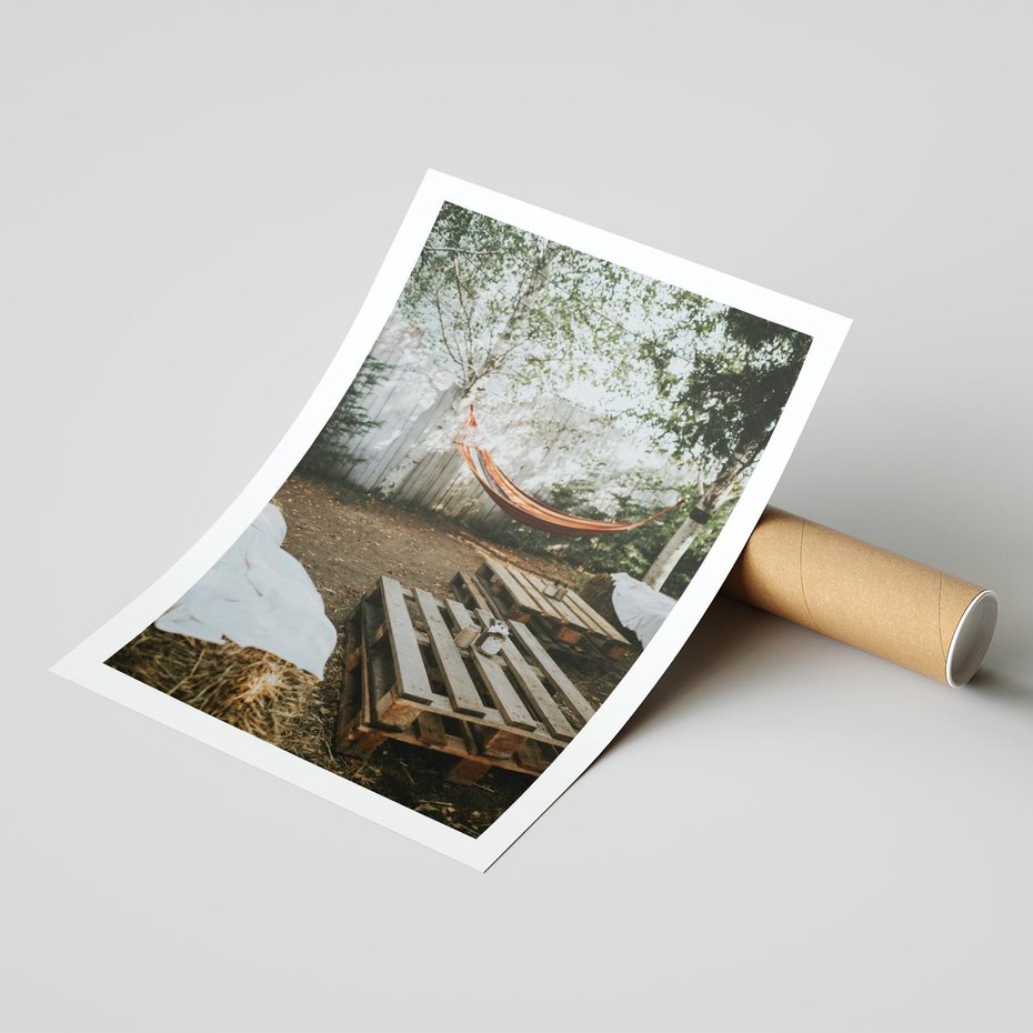 Plakat bez ramy 50x70 - Harmonia i Spokój - boho, relaks