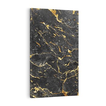 Obraz na płótnie 80x120 - Egzotyczny Blask - marmur, złoto