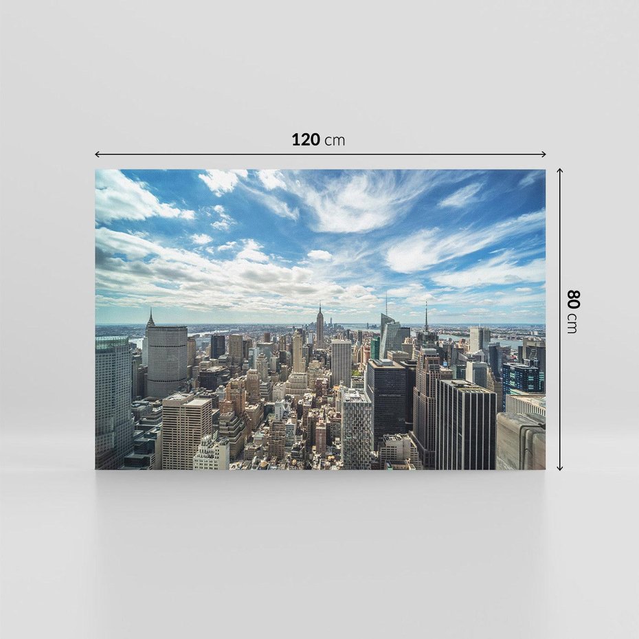 Obraz na płótnie 120x80 - Nowy Jork: Miasto niekończących się możliwości - Nowy York, USA