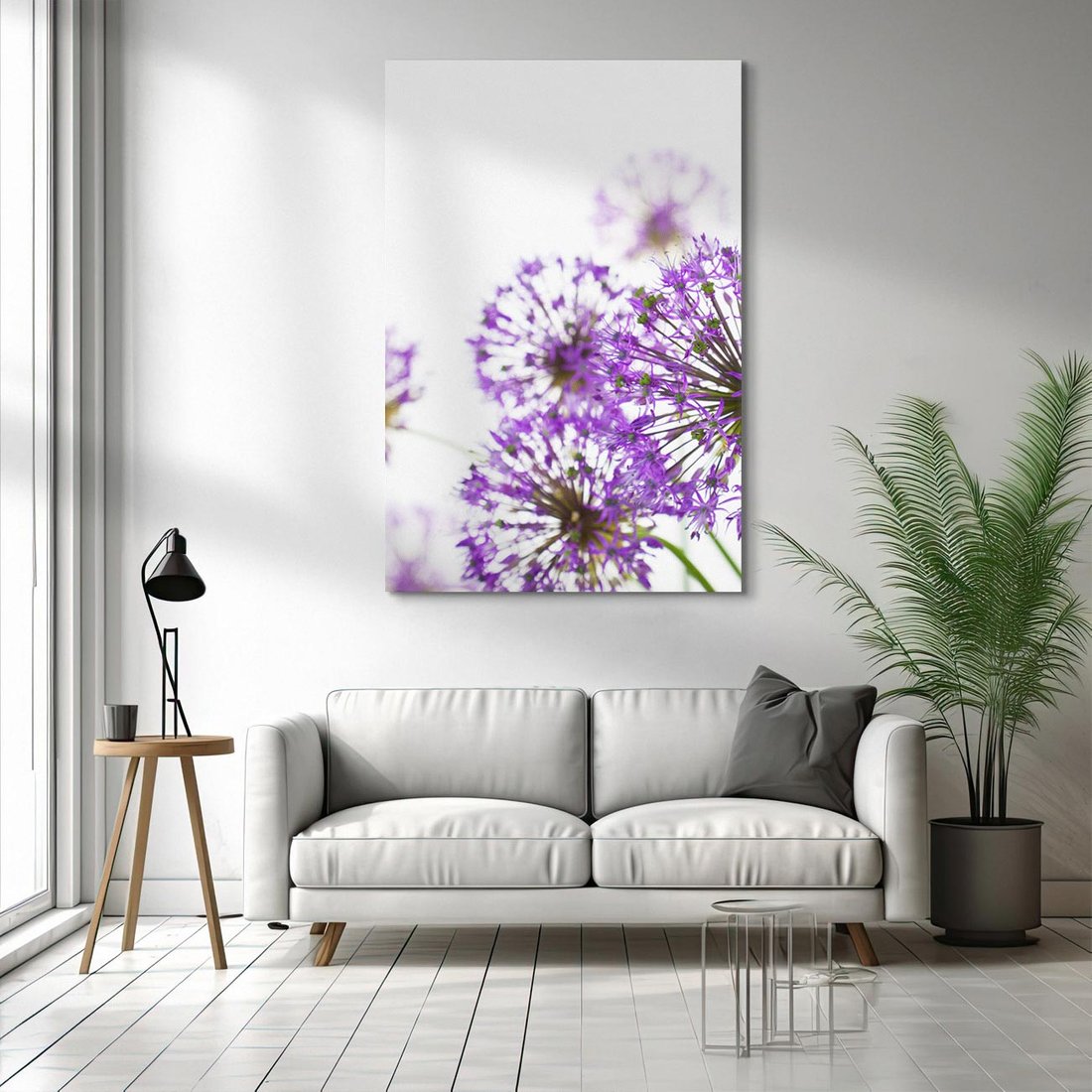 Obraz na płótnie 70x100 - Kwiatowe pejzaże: natura w rozkwicie - kwiaty, natura