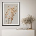Plakat bez ramy 30x40 - Delikatne gipsówki - gipsówka, suche