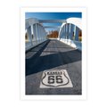 Plakat bez ramy 50x70 - Kansas i Route 66 - Kansas, route 66
