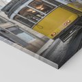 Obraz na płótnie 50x50 - Urok tramwajów Lizbony - tramwaj, Lizbona
