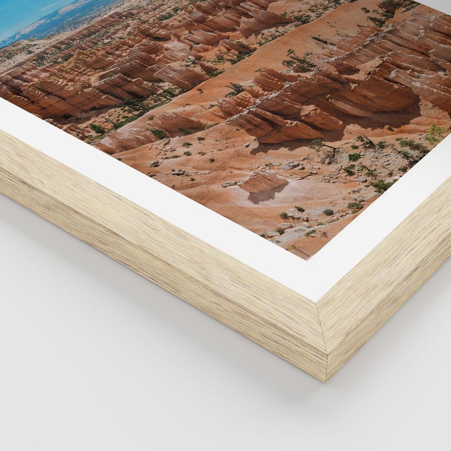 Plakat w ramie 40x50 - Wielki Kanion - wielki kanion, krajibraz - rama drewno